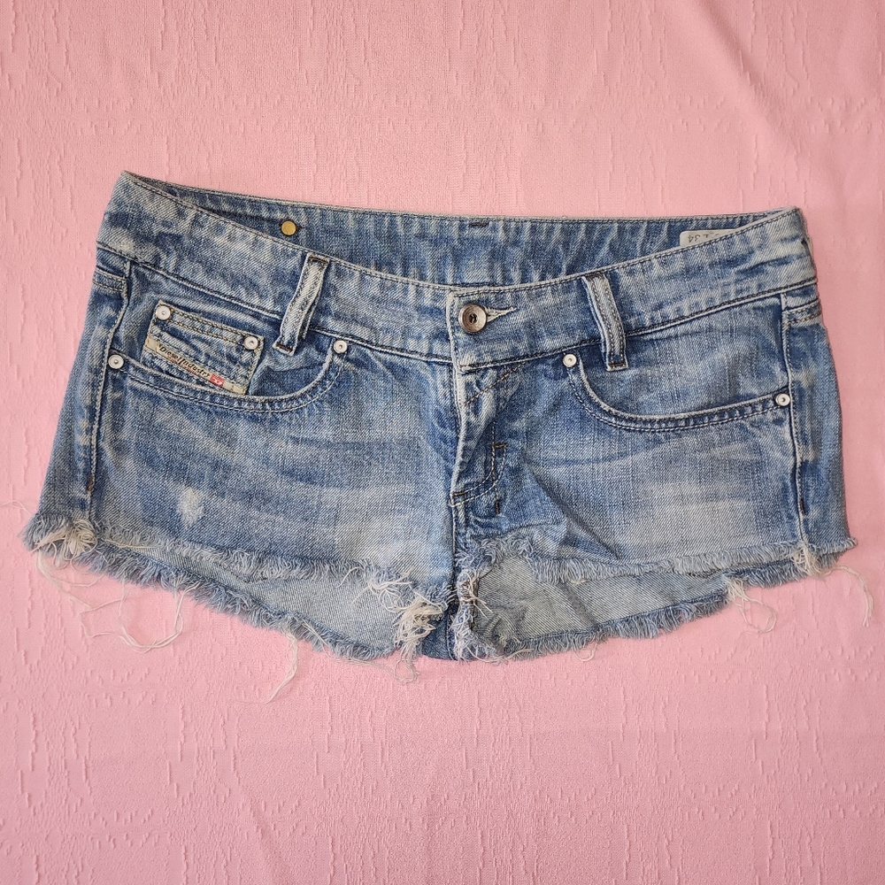 Diesel Mini Denim Shorts